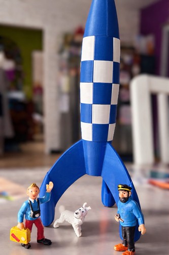 Fusée tintin édition - tintin,