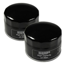 2-Pack HQRP Huile Filtre pour