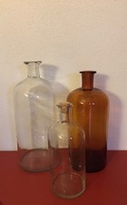 3  BOUTEILLES OFFICINE