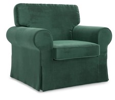 Masters Of Cover Ektorp Armchair Velvet Cover ONLY for The IKEA Ektorp Chair