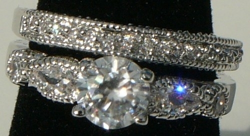 Vintage style cubic - cz,