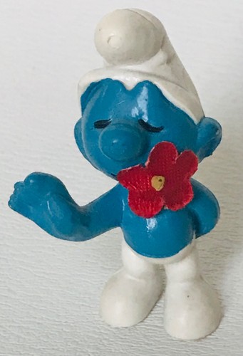 Schtroumpf fleur dans - schtroumpf,