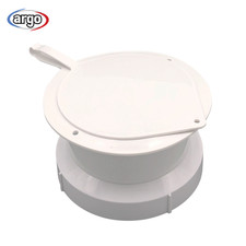 Bride de sortie d'air Ø 12 cm pour climatiseur portable - avec bouchon d'obtura