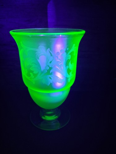 Vase art déco ouraline - vase,