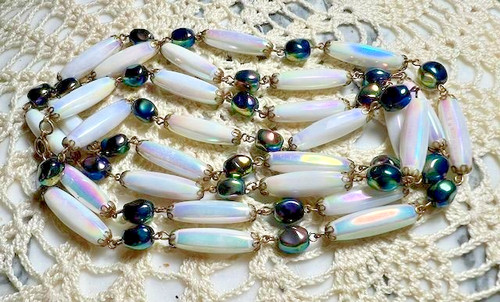 Collier sautoir perles - , de