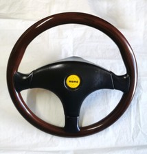 MOMO FIAT PUNTO classic wood Steering Wheel, 37CM wooden steering wheel Fiat Punto era