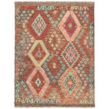 Kelim Afghan 196x151 Cm Tapis