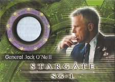 STARGATE SG-1 SEASON 9 COSTUME CARD C40 GENERAL JACK O'NEILL