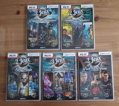 Jeux dvd rom - jeux, objets