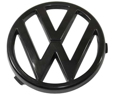 Logo 84mm noir - vw,