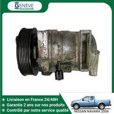 🇫🇷 COMPRESSEUR AIR CONDITIONNE NISSAN NAVARA DOUBLE CABINE ➤92600KH70A ♻️