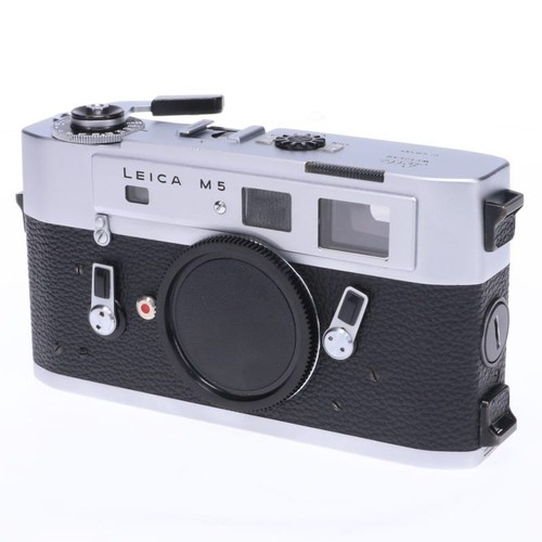 Leica modèle tardif argent - m5,