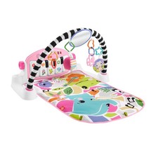 Fisher-Price Baby Activity Mat Glow and Grow Kick & Play Piano Gym, Portable Mus