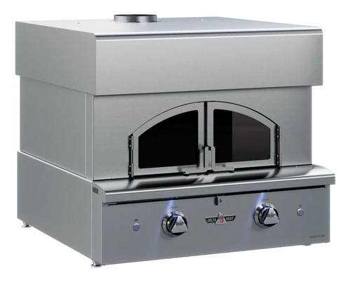 Delta heat built pizza - heat, oven