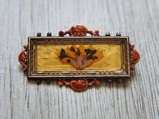 5.2 cm, broche avec fleurs