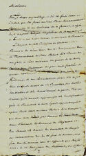 Circa 1800 Plea and Procedure Against ROBERT for Terraced Hedge Trimmer