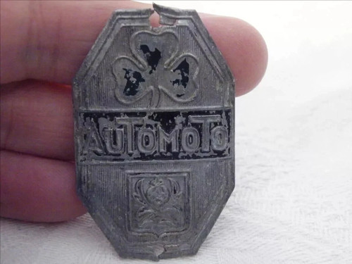 Rare plaque velo moto - plaque,