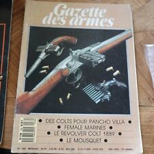 Revue GAZETTE WEAPONS n°189 1989 amca female marine hunting bow colt fal musket