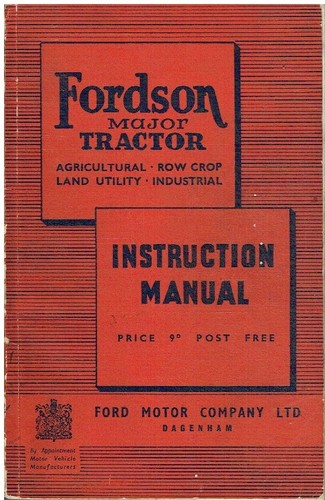 Fordson major tractor original - major,