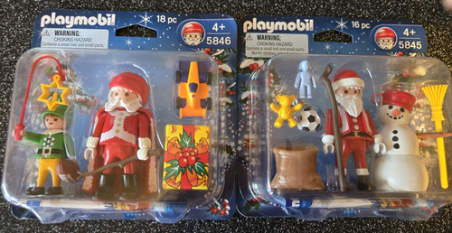Playmobil 5845 and 5846 - , santa