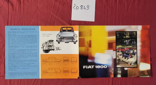 20843 fiat 1800 - , /