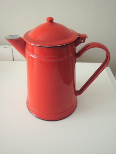 Ancienne cafetière tole - cafetière,