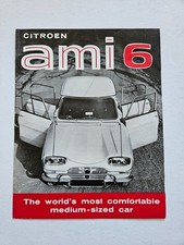 CITROEN AMI 6 SALES BROCHURE