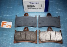 4 plaquettes de frein TRIUMPH