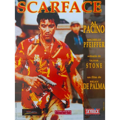 Scarface affiche film 40x54 - scarface, de