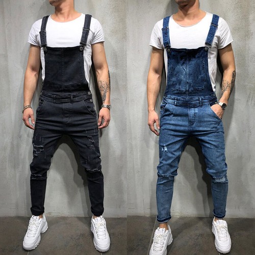 Jeans hommes salopette travail - jeans,
