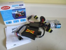 MOTO HID APLEX XENON LIGHT 8000K H7 BULB KIT