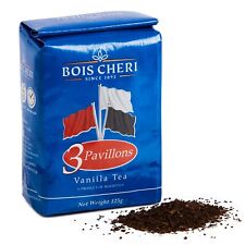 Authentic Bois Cheri Trois Pavillons Vanilla 125g loose Black Tea Mauritius
