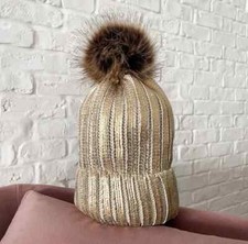 LE AVIERE - GOLD COATED HAT