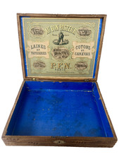 Boite publicitaire de mercerie