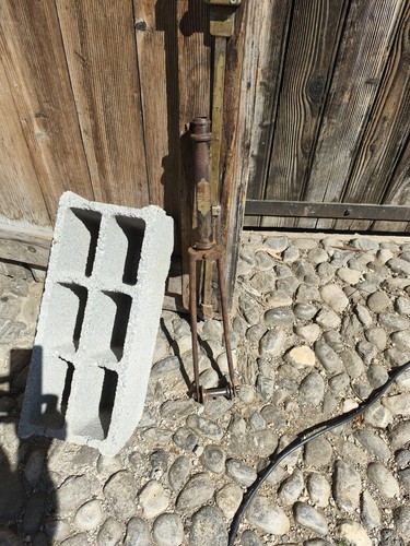 Fourche vélo ancienne dame - vélo,