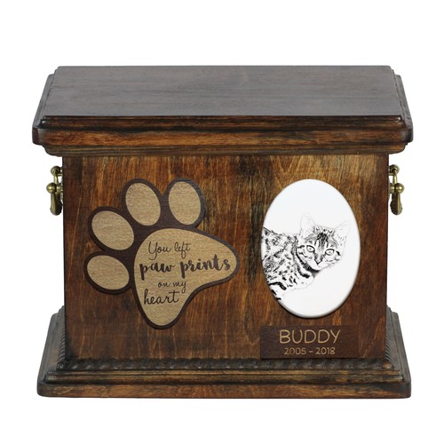 Bengal urne bois pour - bengal, chat