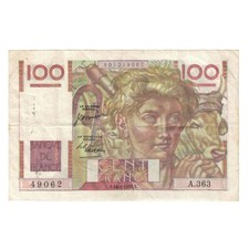 France, 100 Francs, Jeune