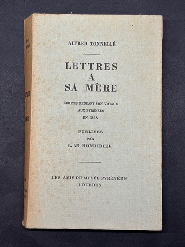Alfred tonnelle lettres a sa - a,