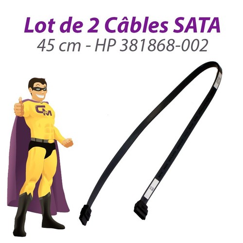 Lot câbles sata hp - lot,