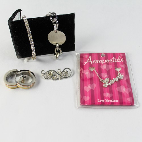 Lot bijoux argent tons - de, 5