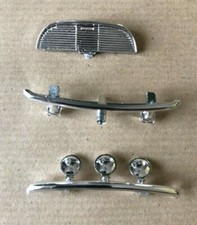 Scalextric lot accessoires pour Mini Cooper – chromée 3 pièces détachées 