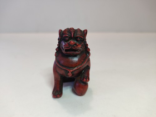Chien chinois résine - chien,