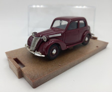 Fiat 1100E Berline HP35 1949-1953 1/43 Brumm N°65 Boite Vitrine