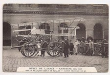 1914-1915 French Bullet-Ridden Biplane Army Museum Campaign 