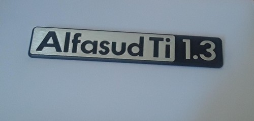 Sigle arrière alfasud 3 - sigle,