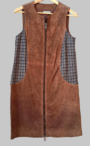 Robe chasuble matière - robe, bi-matière