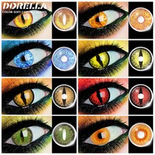 D'ORELLA 1 Paire De Lentilles De Contact De Couleur Pour Les Yeux Anime Cosplay 