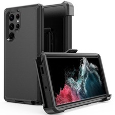 For Samsung Galaxy S23 Ultra/S23/S23 Fe Case Cover Fit Otterbox Defender+ Screen