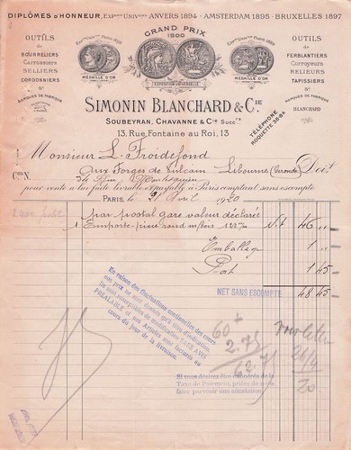 Paris bourrelier simonin - bourrelier,