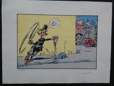 FRANQUIN SERIGRAPHIE GASTON